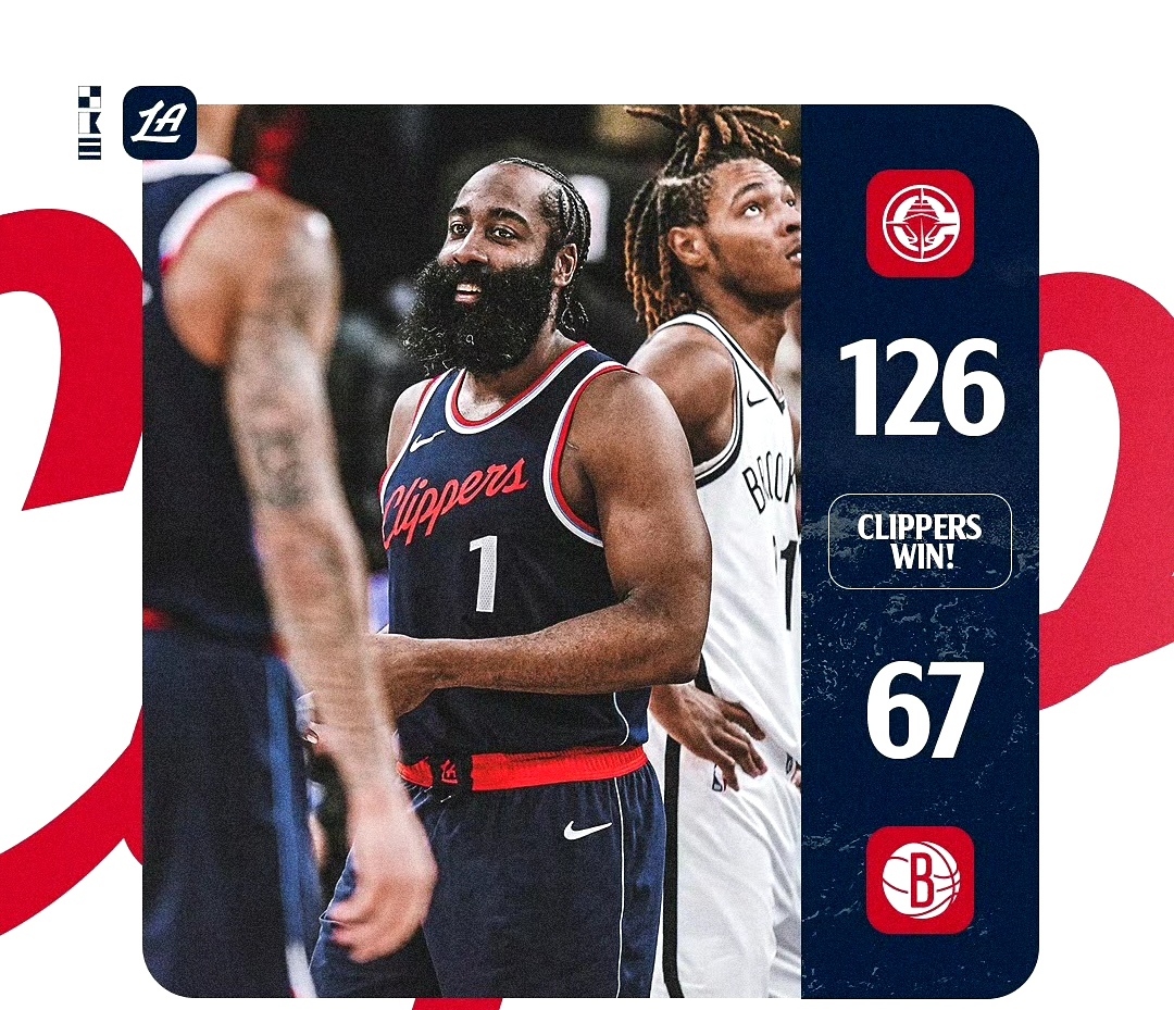 快船擒狼王,继续竞逐东部头名 快船擒狼王,继续竞逐东部头名