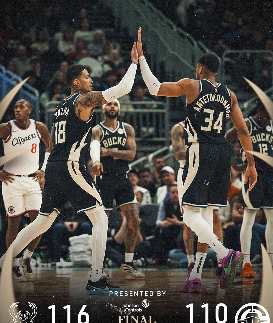 开云体育下载-雄鹿再胜一场，继续保持领先